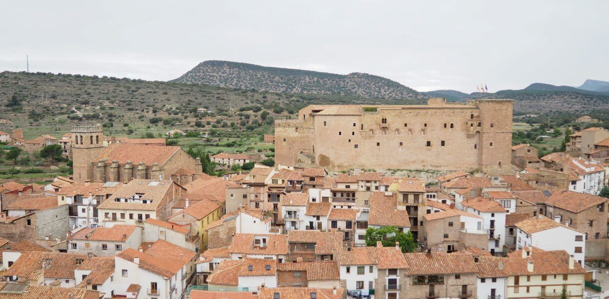 Panorámica de Mora de Rubielos y su Castillo