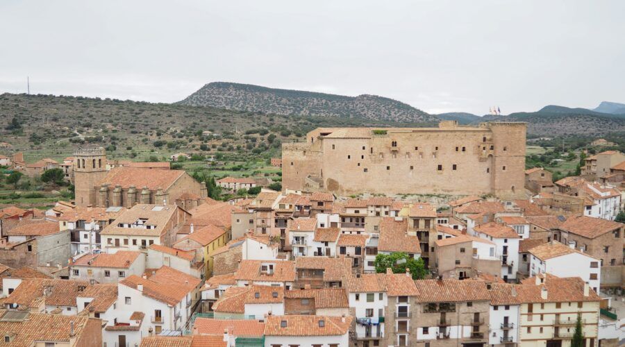 Panorámica de Mora de Rubielos y su Castillo