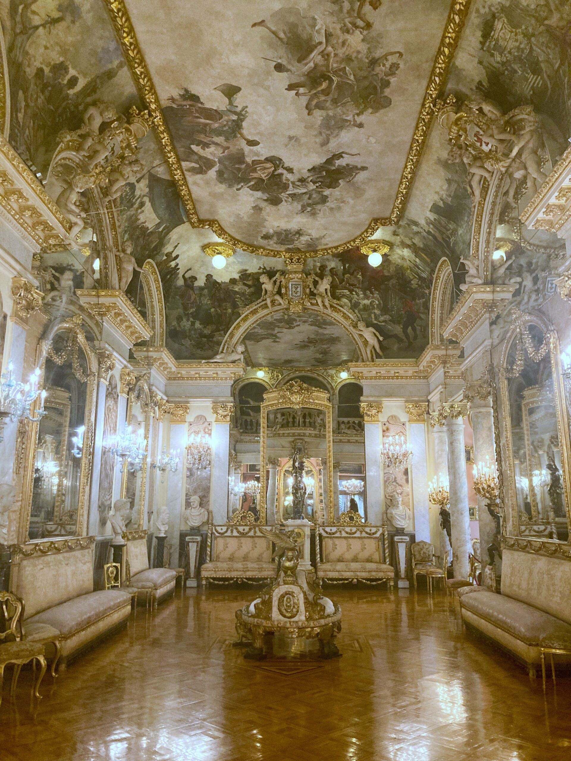Sala de baile del Museo Cerralbo de Madrid
