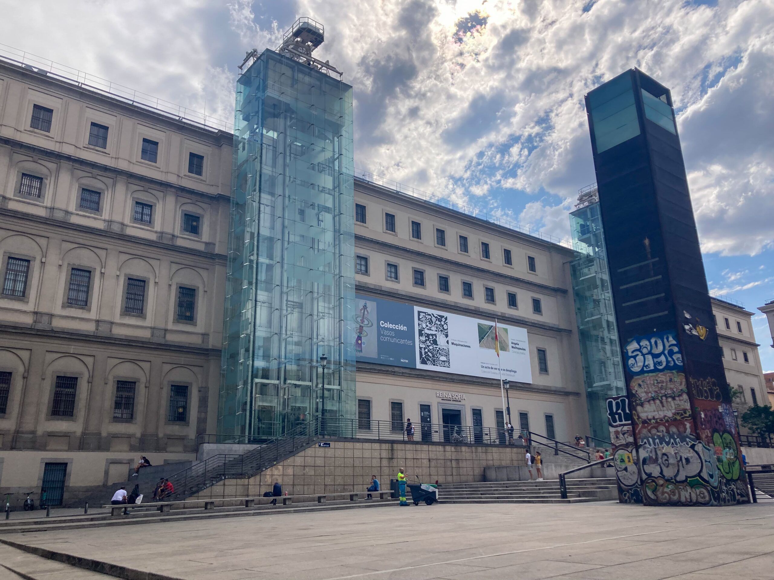 Fachada del Museo Reina Sofía en Madrid